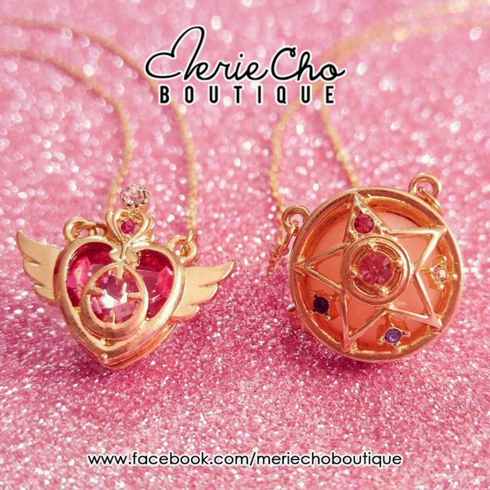 LAST ONE ❤ NEW sailor Moon brooch necklace - Picture 1 of 2